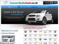 Sites similar to instant-radiocode.co.uk