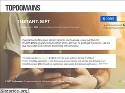 Sites similar to instant.gift