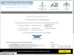Sites similar to instantanatomy.co.uk