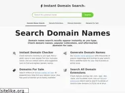 Sites similar to instantdomainsearch.net