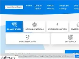 Sites similar to instantdomainssearch.net