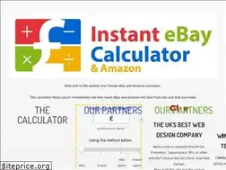 Sites similar to instantebaycalculator.com