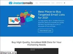Sites similar to instantemails.co