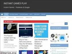 Sites similar to instantgamesplay.com