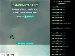 Sites similar to instantkarma.com