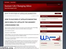 Sites similar to instantlifechangingideas.com