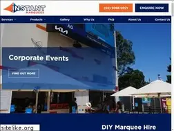 Sites similar to instantmarqueehire.com.au