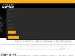Sites similar to instantpartyhire.com.au