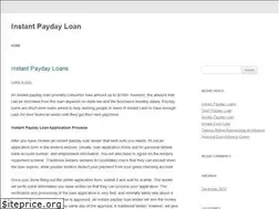 Sites similar to instantpaydayloan.info