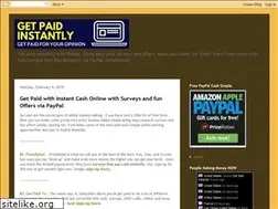 Sites similar to instantpaypalsurveys.blogspot.com