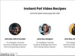 Sites similar to instantpotvideorecipes.com
