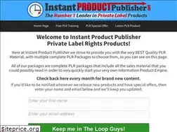 Sites similar to instantproductpublisher.com