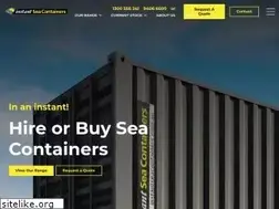 Sites similar to instantseacontainers.com.au