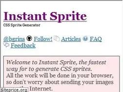Sites similar to instantsprite.com