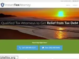 Sites similar to instanttaxattorney.com