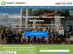 Sites similar to instanttaxsolutions.com