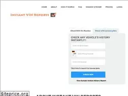 Sites similar to instantvinreports.com