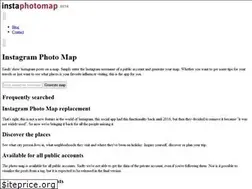 Sites similar to instaphotomap.com