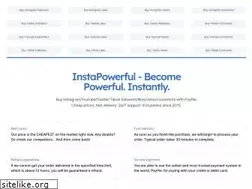 Sites similar to instapowerful.com