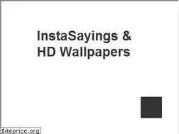 Sites similar to instasayings.com