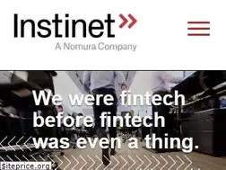 Sites similar to instinet.com