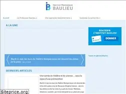 Sites similar to institut-baulieu.org