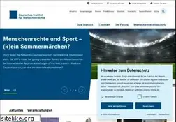 Sites similar to institut-fuer-menschenrechte.de