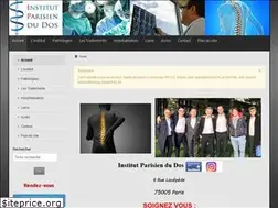 Sites similar to institut-parisien-du-dos.fr