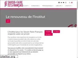 Sites similar to institut-savoirfaire.fr