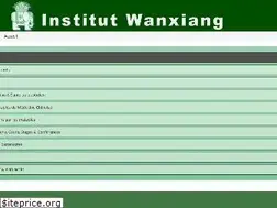 Sites similar to institut-wanxiang.com