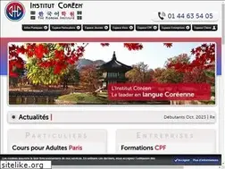 Sites similar to institutcoreen.com