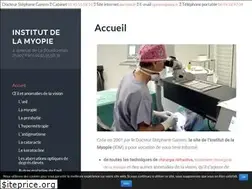 Sites similar to institutdelamyopie.com