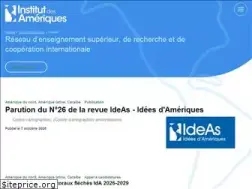 Sites similar to institutdesameriques.fr