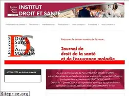 Sites similar to institutdroitsante.fr