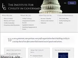Sites similar to instituteforcivility.org