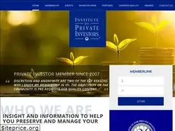 Sites similar to instituteforprivateinvestors.com