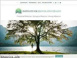 Sites similar to instituteforrestorativehealth.com