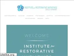 Sites similar to instituteforrestorativeinitiatives.org