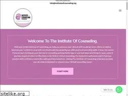 Sites similar to instituteofcounseling.org