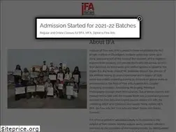 Sites similar to instituteoffinearts.co.in