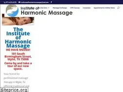Sites similar to instituteofharmonicmassage.com