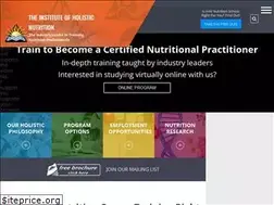 Sites similar to instituteofholisticnutrition.com