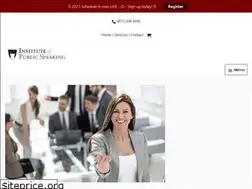 Sites similar to instituteofpublicspeaking.com