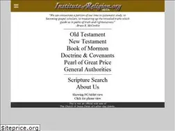 Sites similar to instituteofreligion.org