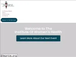Sites similar to instituteofwomenshealth.com