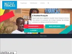 Sites similar to institutfrancais-burkinafaso.com