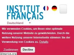 Sites similar to institutfrancais.de