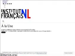 Sites similar to institutfrancais.nl