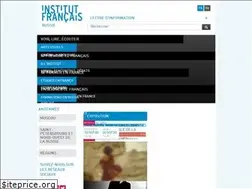 Sites similar to institutfrancais.ru