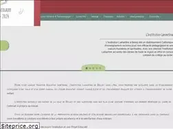 Sites similar to institution-lamartine.fr
